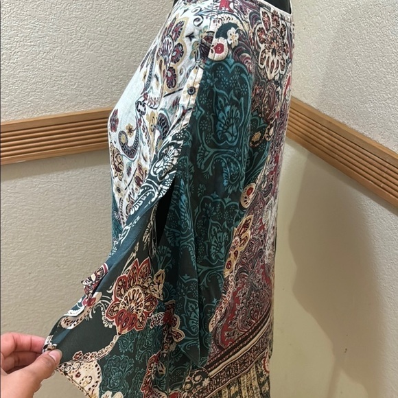 Chico size S/M Paisley Print Women's Top!! - Picture 6 of 10